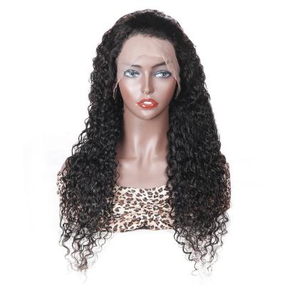 China Wholesale Deep Wave Hair Vendor Brazilian HD Transparent Frontal Wigs Hair Lace Front For Black Women for sale