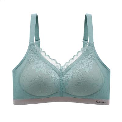 China Breathable Support Bra Without Underwire Thai Latex Wire Free School Girls Soft Breathable Adjustable Bra And Underwear High Quality Bra for sale