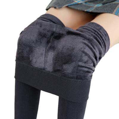 China Winter Antibacterial Warm High Quality Women Warm Gaiters Thicken Fleece Plus Velvet Inside Good Elastic Thermal Thin Gaiters for sale