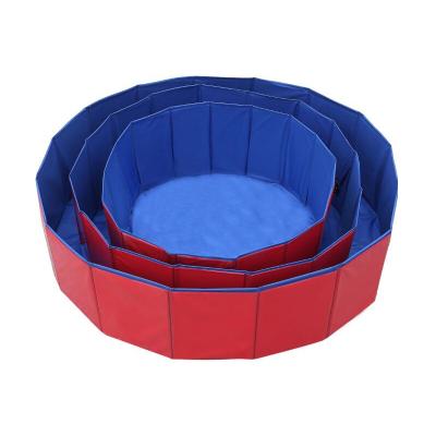 China Viable Collapsible Collapsible Collapsible Kids Dogs Dogs Cats Swimming Tub Pet Bath Tub Swimming Pool Pet Pool for sale