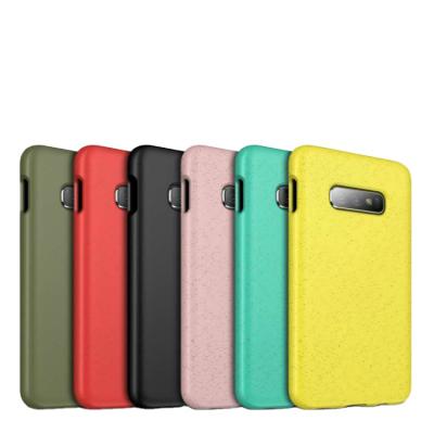 China Anti-drop For iPhone 6 Case 7 8 X/XS XR 11Pro Max Biodegradable Wheat Soft Slim Phone Case Eco-friendly TPU for sale