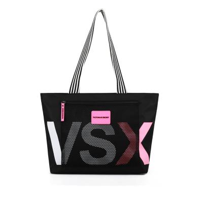 China One Main Compartment The Latest Fashion M L Waist One-Shoulder Nylon VSX Bag Printed Handbag Tote Bag Women's Shopping Bag for sale