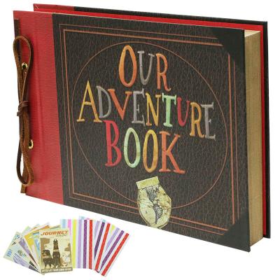 China Vlovelife Anniversary Our Pixar Adventure Book 40 Pages Scrapbook Wedding Guest Book Up DIY Scrapbooking Scrapbook Photo Album for sale