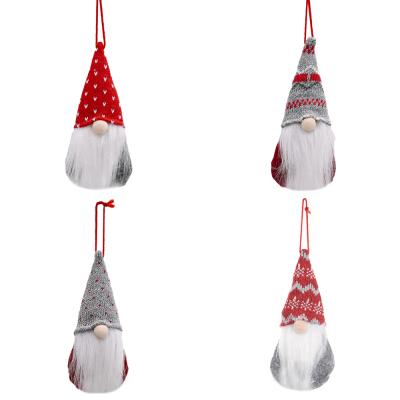 China New Upcoming Decoration 2021 Christmas Gnome Hanging Hanging Small Gnomes For Christmas Decorations for sale