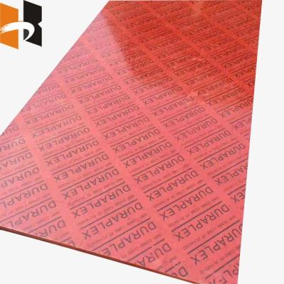 China 18mm Outdoor Building Material Film Faced Natural Bamboo Plywood for sale