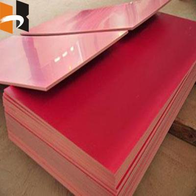 China High Recycling 18mm Panel Real Estate Construction /formwork Compound Formwork Plastic PVC Sheets For Building for sale