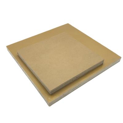 China Modern 18mm Medium Density Overlapped Two Sides Kraft Paper HDO MDO Board for sale