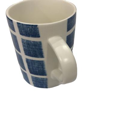 China China Quality Manufacturer Hot Selling Creative Simple Stocked Mug Advertising Gift Ceramic Mug for sale