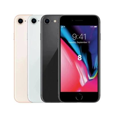 China 100% Unlocked Test Passed A+ Almost New Used Wholesale Smartphones 64gb 256gb ORIGINAL Used Unlocked Cell Phones For iphone 8 iphone8 for sale