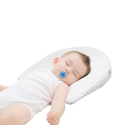 China Portable Anti-Apnea Baby Sleep Positioning Wedge Bed Anti-reflux Cushion Baby Pillow For Prevent Reflux for sale