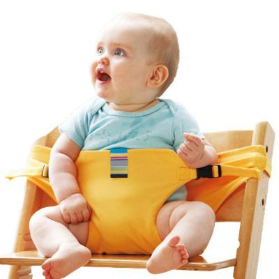 China Portable Seat Harness Safety Referee Chair Fridge Baby Booster High Seat Cover For Infant Drinking With Adjustable Straps for sale