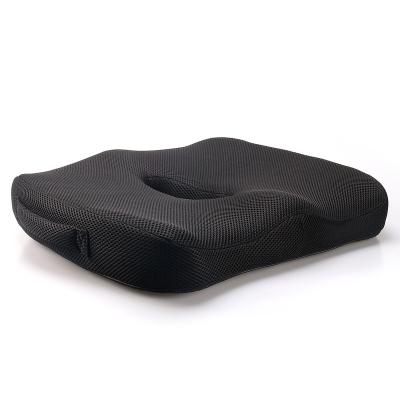 China Massage Comfort Office Chair Car Cushion Memory Foam Non-Slip Orthopedic Tailbone Cushion for Tailbone Sciatica Back Pain Relief for sale