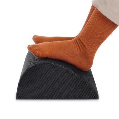 China Ergonomic Massage Teardrop Footrest Design Office Foot Rest Under Desk for sale