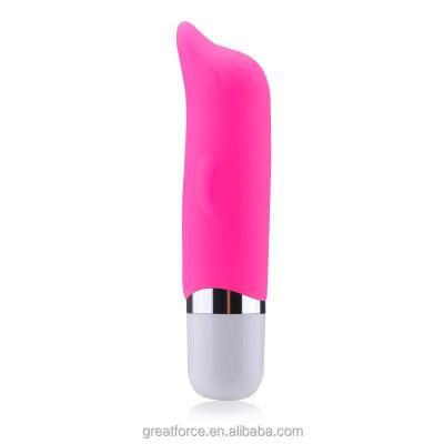 China Silicone and ABS Dolphin Sex Food Grade Vibrator Toys Adult Vibrating Electric Dildo Vibrators for Male and Female Cute for sale