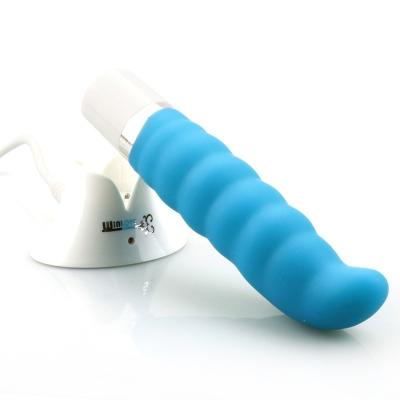 China Liquid Silicone+ABS Rechargeable Silicone Adult Toy Rubber For Female Dildo Vibrator for sale