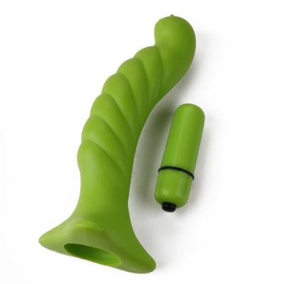 China For man and woman inner vibration stimulate silicone plug vagina anal vibrator with multifunctional for sale