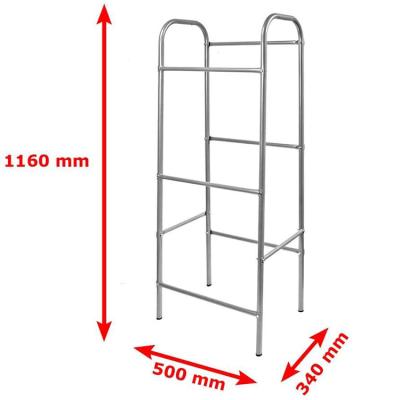 China Sustainable Wholesale Hot Sale Stainless Steel Kitchen Shelves Shop Display Racks for sale