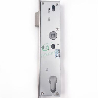 China Durable New Hardware Cylinder Door Lock Cylinder Interior Door Handle Silver Aluminum Lock for sale