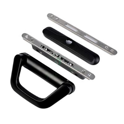 China Zhenjian Durable High Quality Sliding Door Handles Door Handle Accessories Aluminum Alloy Casement Glass Door Hardware for sale