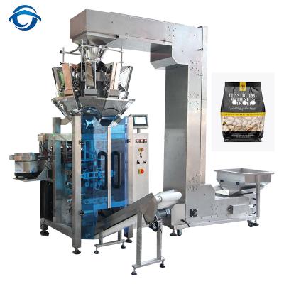 China Food pistachios packing machine with filling gas machine for sale