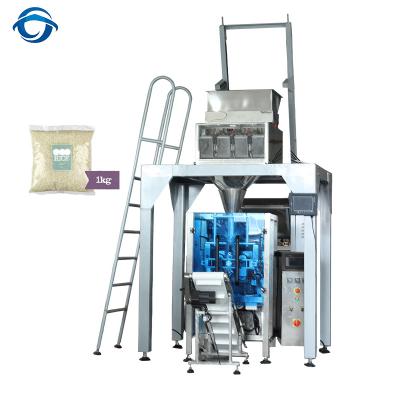 China Linear Pouch 1 Kg Sugar Packaging Beverage Weigher Machine for sale