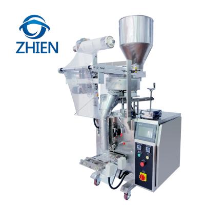 China Food Small Automatic Vertical 10g 50g 100g 200g 500g Sugar And Salt Granule Filling And Gasket Topping Machine for sale