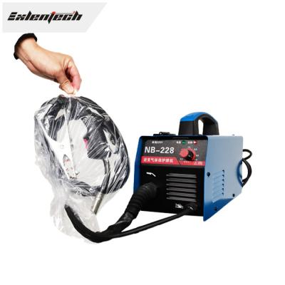 China PORTABLE Gasless MIG Welder 220v Inverted DC MIG Welding Machine NB-228 for sale