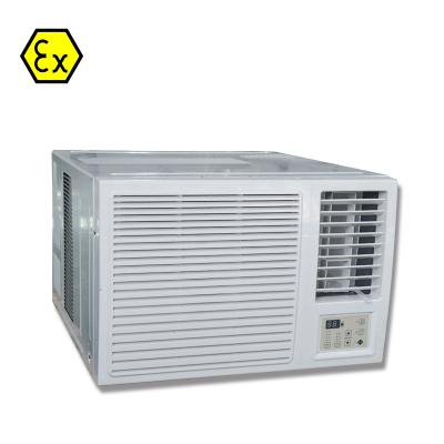 China Manual Or Remote Control Type Ex Flame Proof Standard Size Window Building Material Stores Explosion Proof Air Conditioner for sale