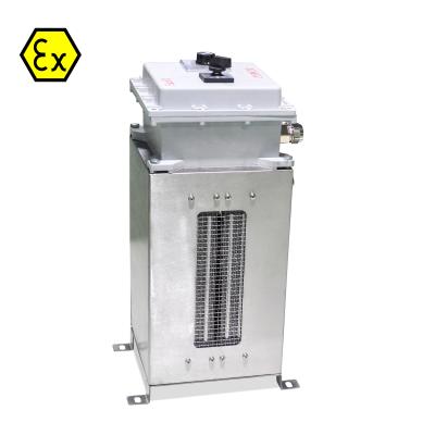 China Oil& Gas D ex Heater Movable Flame Proof Oil Industrial Electric Explosion Proof Portable Heater With Casters for sale