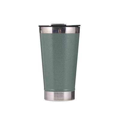 China New 304 Stainless Steel Thermal Mug Beer Opener Bottle Car Spray Cup Classic/Postmodern One-piece Plastic Car Mug for sale