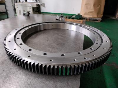 China Four Point Contact Ball Slewing Bearing With External Gear Teeth 1072*776*80mm zu verkaufen