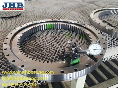 China RKS.162.14.1094 crossed roller Slewing bearing with internal gear 985.6x1166x56 mm for sale