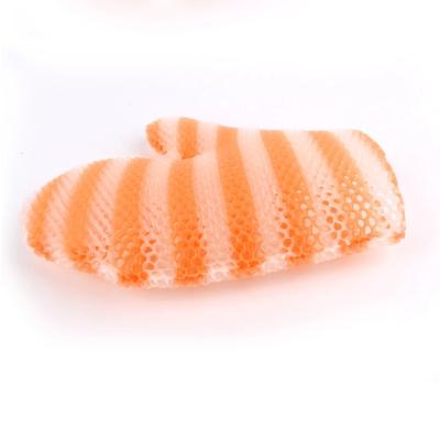 China Comfortable Modern Living, Soft, Super Cleaning Ability, Bath Scrub And Exfoliating Sponge Gloves for sale