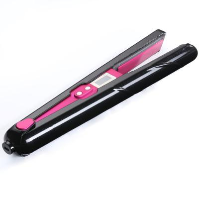 China Cheap Price New Arrival Rechargeable Battery Powered Portable USB Straightener Hair Straightener Charging Fast Heating Cordless Curling Iron From China for sale