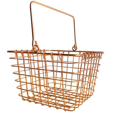 China Folding Household Items Storage Racks For Household Others Storage Baskets Wire Basket Storage for sale