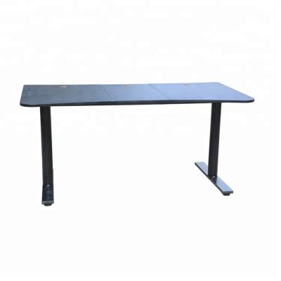 China (Other)Adjustable Gaming Desk Black USB PC Game Table Gaming Computer Table Metal Frame Computer Table for sale