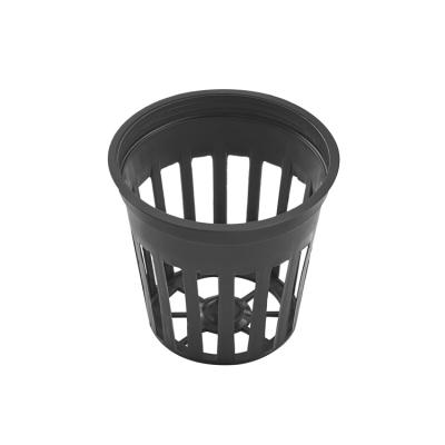 China PVC Hydroponic Plastic Net Pot For Greenhouse Growing Mesh Cup for sale