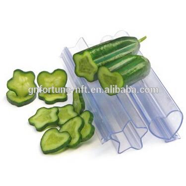 China Hape Cucumber Heart Shaped Molds For Growing Vegetables And Fruits, Veggie Molds for sale