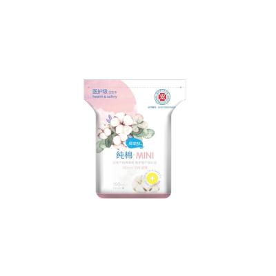 China Cotton Organic Female Menstrual Pad Soft Breathable Sanitary Napkin Best Price for sale