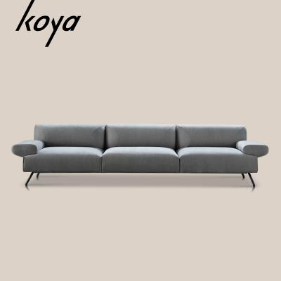 China Latest Design Modern Luxury Home Living Room L Shaped Fabric Sofa 3 4 Seater Long for sale