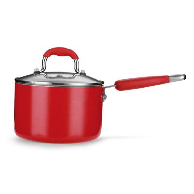 China 14/16cm Sauce Pan Sauce Pan w/Lid Non-Stick Coating Aluminum Sustainable Sale for sale