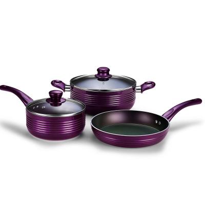 China Sustainable cookware sets non stick cooking pot for sale