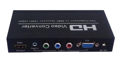 China VGA+Component to  Converters 1080P Scaler Box for sale