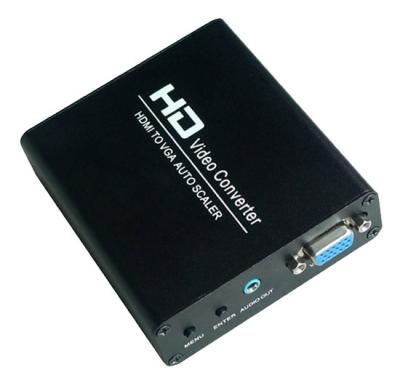 China HDMI to VGA Scaler Converter Box for sale