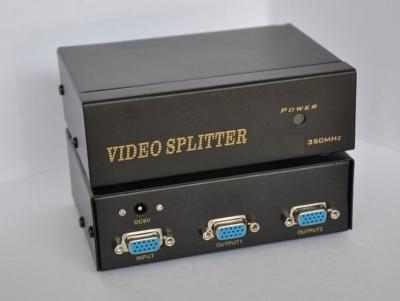 China 2-Port VGA Splitter 350MHz for sale