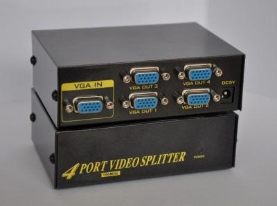 China 4-Port VGA Splitter 150MHz for sale