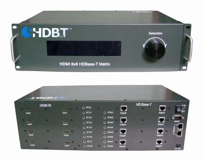 China 8 in 8 out HDMI Matrix over CAT5e/6 (HDBaseT) for sale