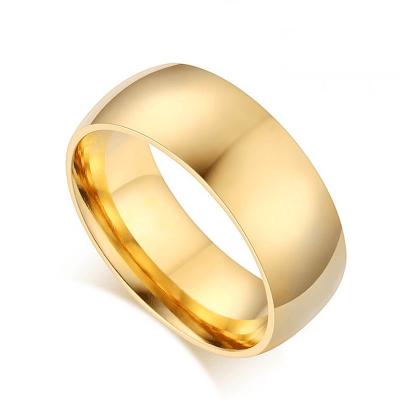 China Cute Couples Jewelry Wedding Bands Custom Rings Stainless Steel Rings For Man Or Woman for sale