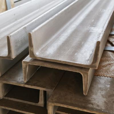 China Talla 304 estándar 304l 316 420 430 barra de acero inoxidable laminada en caliente del canal U 904l 2205 en venta