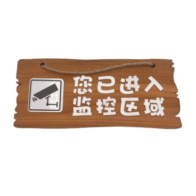 China Recyclable Hot Sale Table Top Sign Stands Wooden Reserved Sign Table Sign For Restaurant for sale